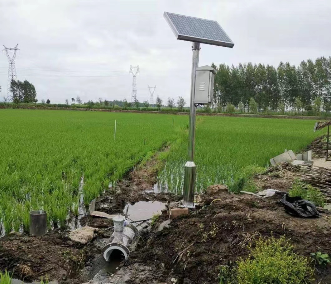 太陽能供電非滿管流量計